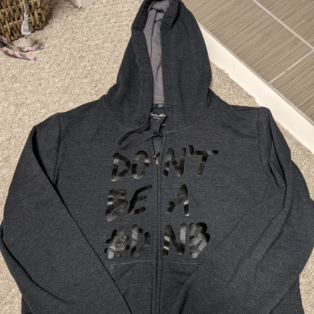 Eddie Bauer don't be a #dnb sweatshirt M